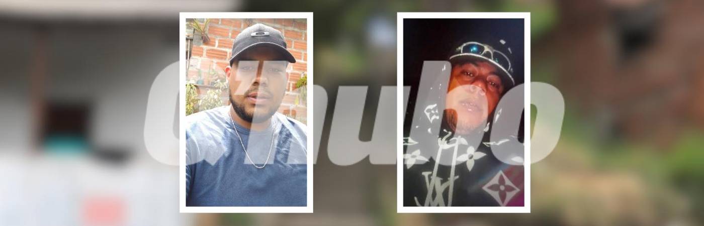 Julián Gallego Posada, de 26 años (izquierda), y Wilder Alexánder Pérez Agudelo, de 36 años (derecha), fueron los hombres que murieron en el operativo. FOTOS: CORTESÍA