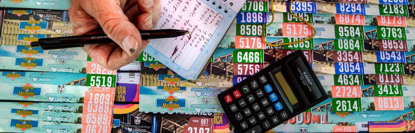 Loterías del día sábado. FOTO: JAIME PÉREZ