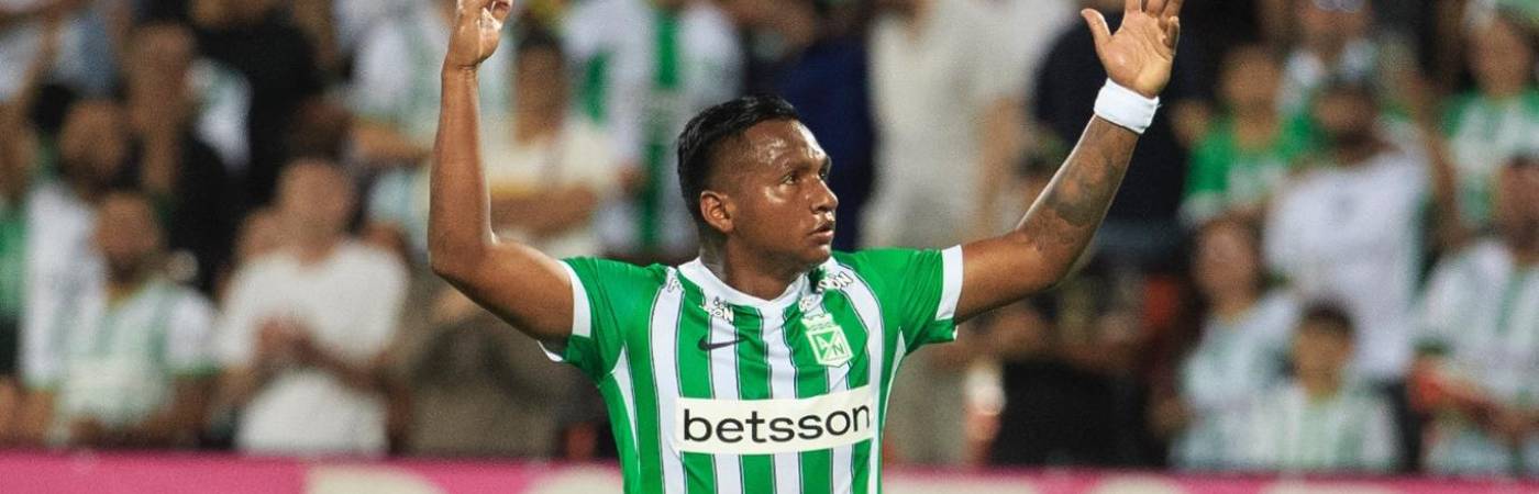 Alfredo Morelos, delantero de Atlético Nacional. FOTO: CAMILO SUÁREZ