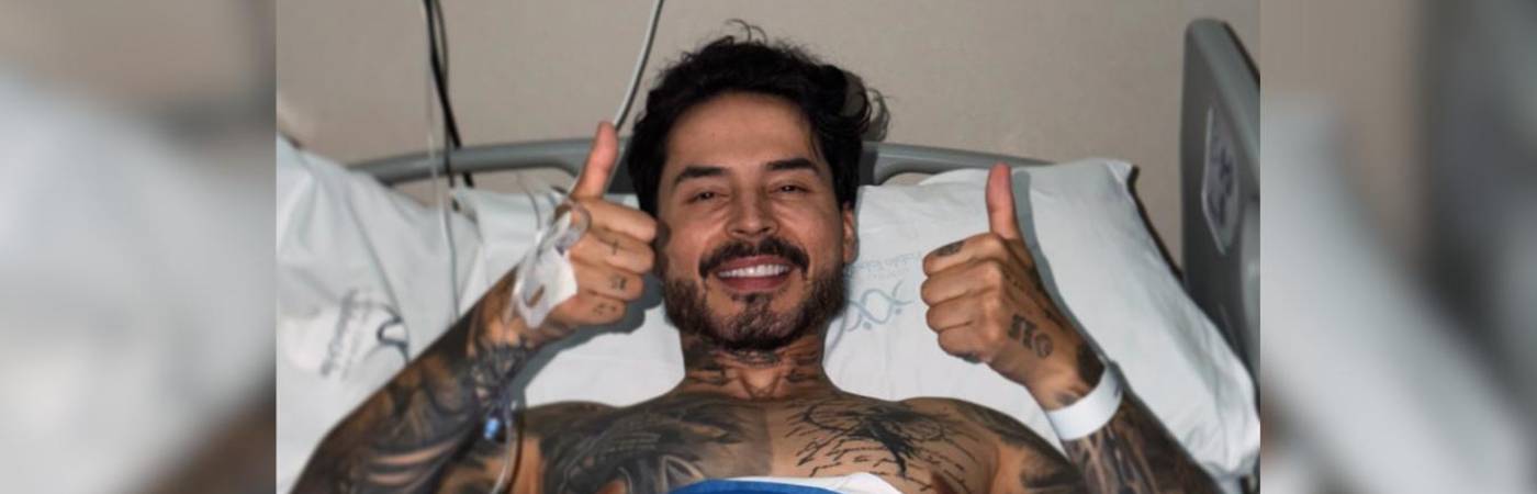 Reykon compartió fotos desde hospital. FOTO: @REYKON IG