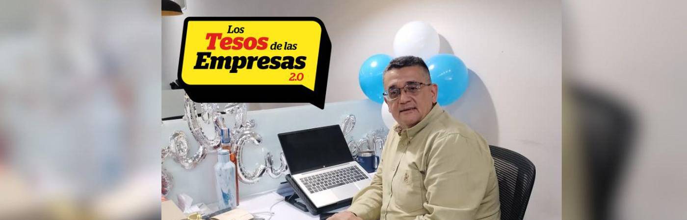 Germán Camacho se despidió de Dislicores agradecido con los dueños y los compañeros, luego de casi dos décadas de trabajar allí. FOTO: CORTESÍA