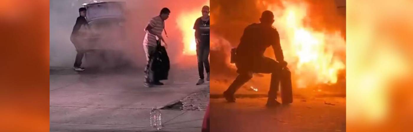 La emergencia fue atentica con rapidez por las autoridades. FOTO: CHECHO RODAS 