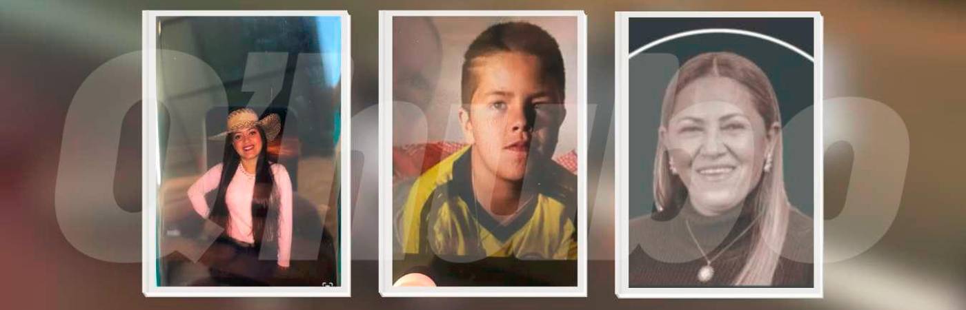 Daniela Castro, su sobrino Daniel Felipe, y Martha Zapata fueron tres de las cuatro víctimas de los accidentes en la autopista Medellín - Bogotá. / FOTO: CORTESÍA Y TOMADA DE REDES 