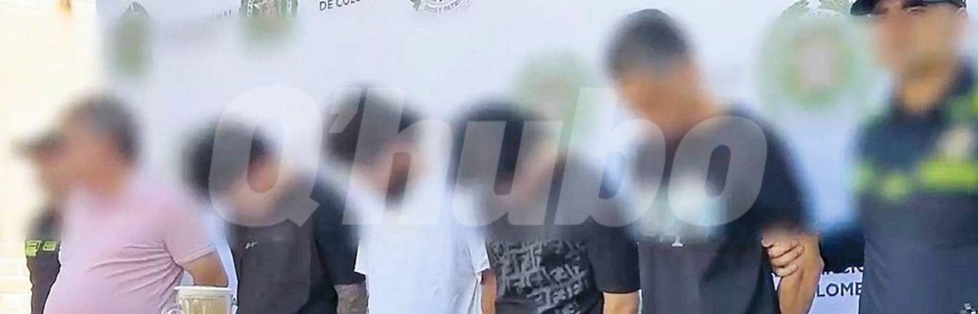 Presuntos asesinos de Sebastián Vinasco en Buenos Aires el 7 de septiembre de 2025. FOTO: CORTESÍA