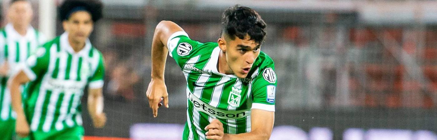 Rengifo ha sido uno de los jugadores más regulares de este semestre. Ha aportado 7 goles para que el Verde esté en esta instancia. FOTO: ARCHIVO CAMILO SUÁREZ