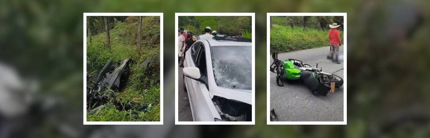 Las causas del accidente son materia de investigación. FOTOS: FACEBOOK MEDELLÍN OSCURA