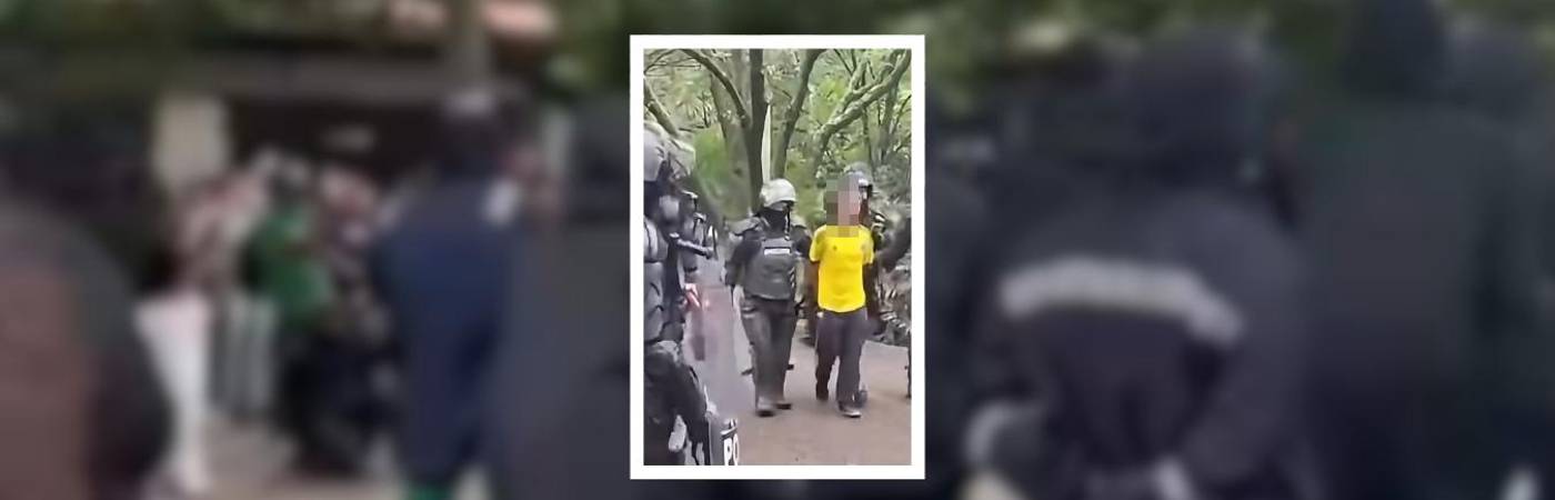 En los hechos no habrían resultado personas heridas. FOTO: FACEBOOK ¿QUÉ PASÓ PUES?