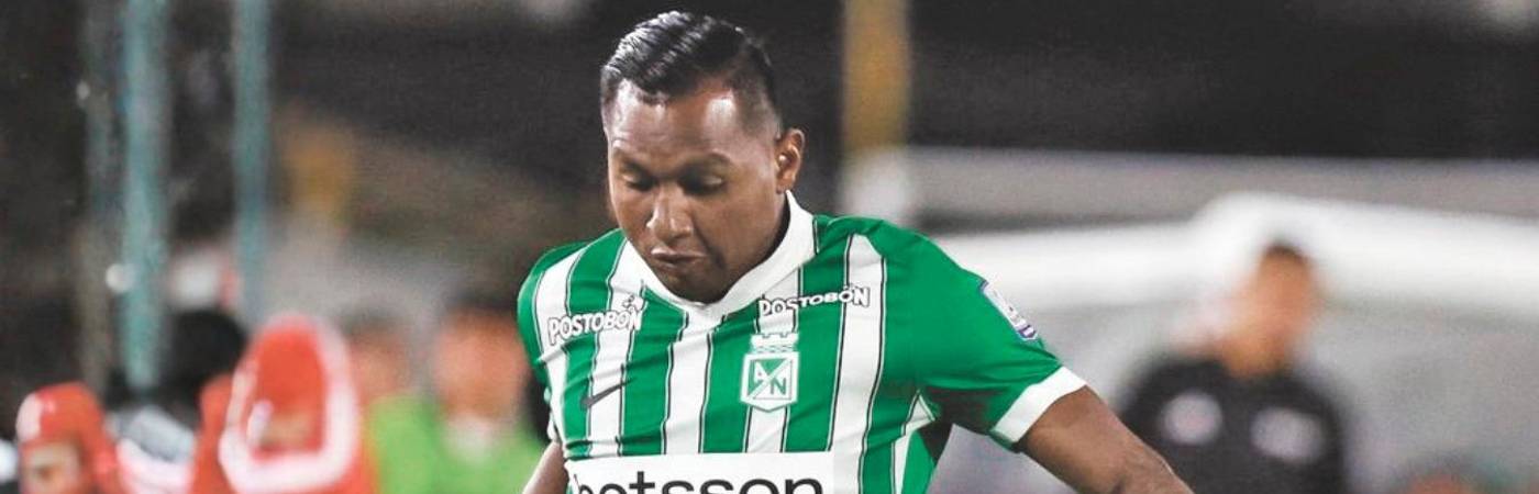 Alfredo Morelos es el máximo artillero del Verde con 8 anotaciones y quiere igualar a Estupiñán, goleador pastuso que lleva 9. FOTO: COLPRENSA