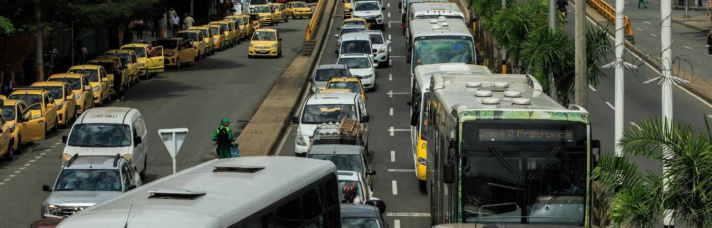 Movilidad en el Valle de Aburrá. FOTO: CAMILO SUÁREZ