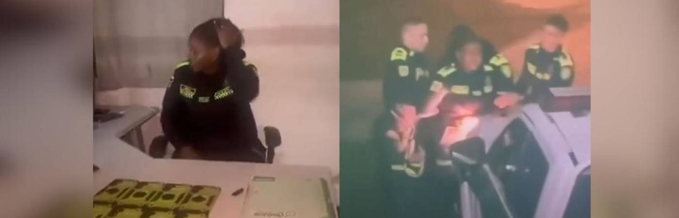 En redes sociales se han divulgado dos videos de la situación. FOTO: CAPTURA DE VIDEO