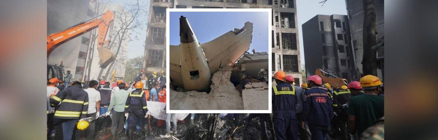 EN VIDEO: Se estrelló avión con 242 pasajeros; un solo sobreviviente