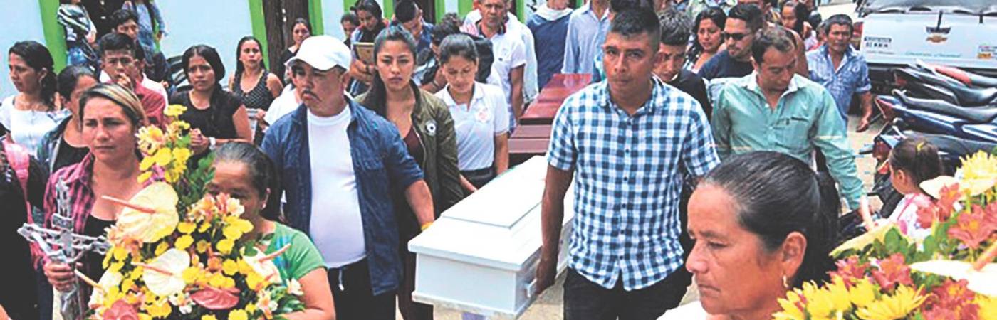 Informe de Indepaz revela el primer trimestre más sangriento con 35 masacres. FOTO: ARCHIVO Q’HUBO BOGOTÁ