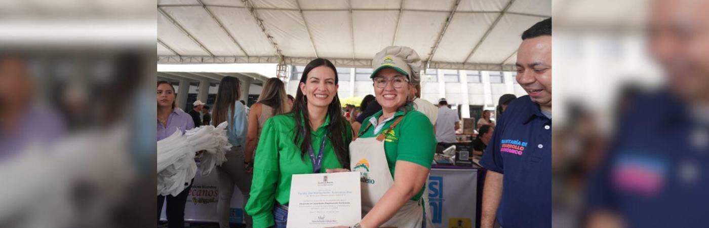 Con recursos del Presupuesto Participativo muchas empresas y emprendedores se han beneficiado y han logrado fortalecer sus negocios. / FOTO: CORTESÍA ALCALDÍA DE MEDELLÍN