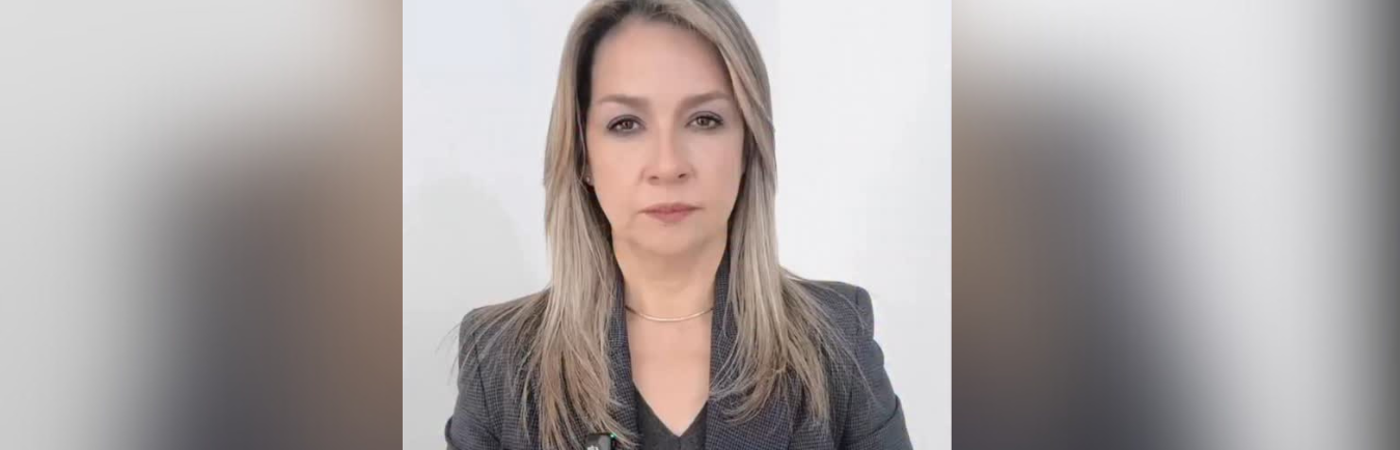 El supuesto plan terrorista la incluye a ella y a otra precandidata presidencial. / FOTO: CAPTURA VIDEO DE SU INSTAGRAM. 