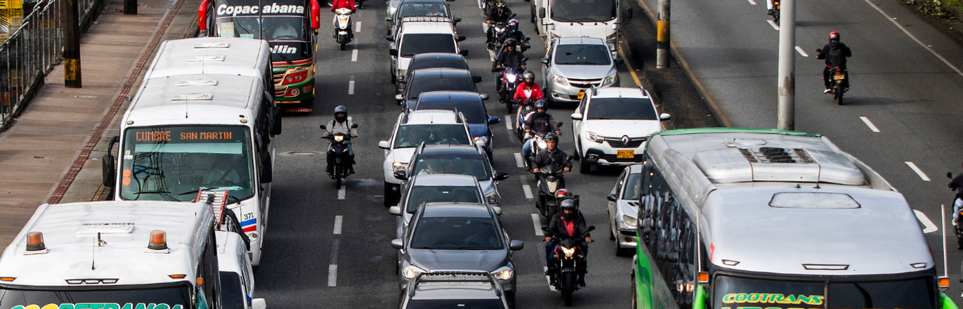 Movilidad en Medellín. /FOTO: JULIO CÉSAR HERRERA