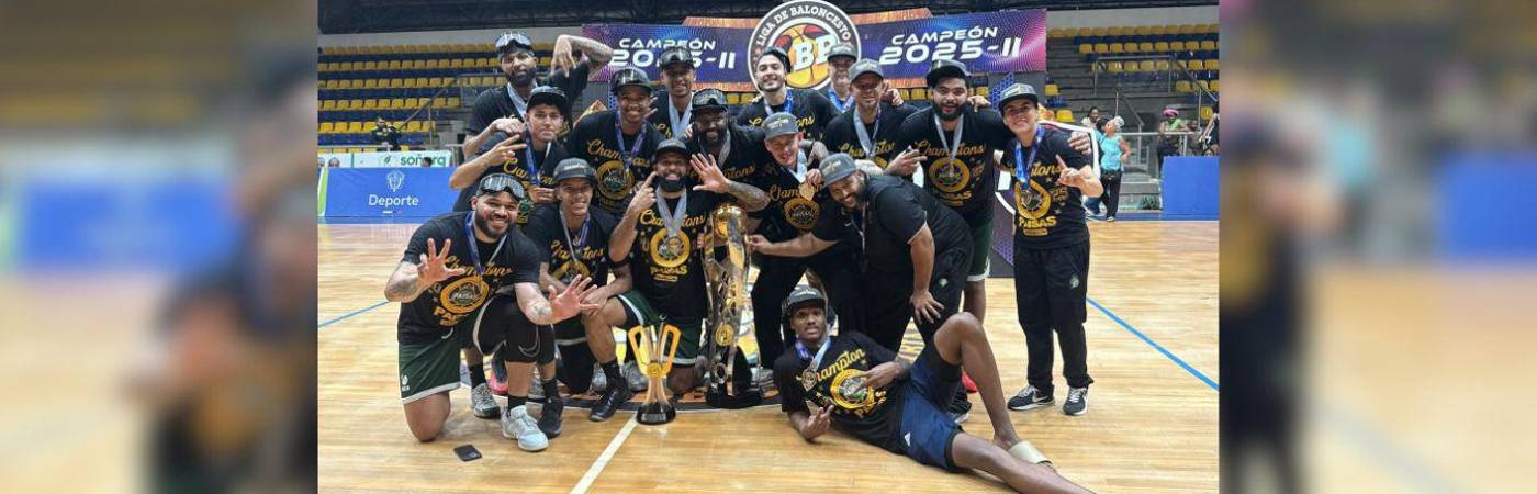 En este 2025, Paisas se llevó los dos títulos de la Liga Profesional de Baloncesto. FOTO: CORTESÍA PAISAS.