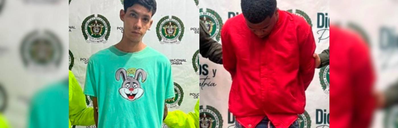 Yerbin Francisco Oliveros Ruiz y Kevin Enrique Ayala Copete. /FOTOS: CORTESÍA