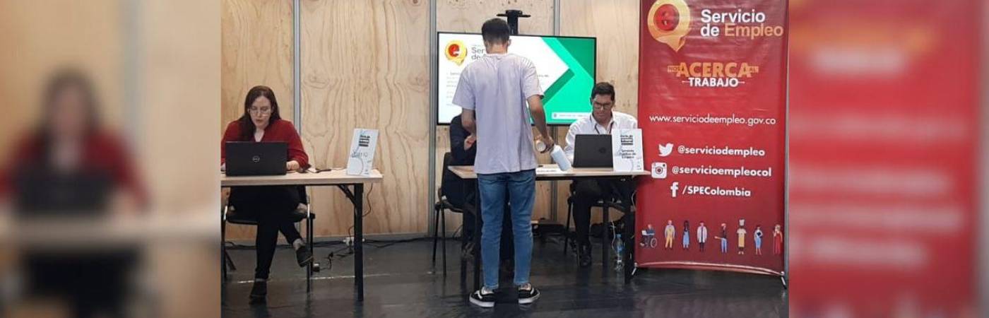 Si no tiene empleo y vive en Medellín, acérquese a esta feria para que se postule a las vacantes disponibles y encuentre trabajo. / FOTO: CORTESÍA SERVICIO PÚBLICO DE EMPLEO
