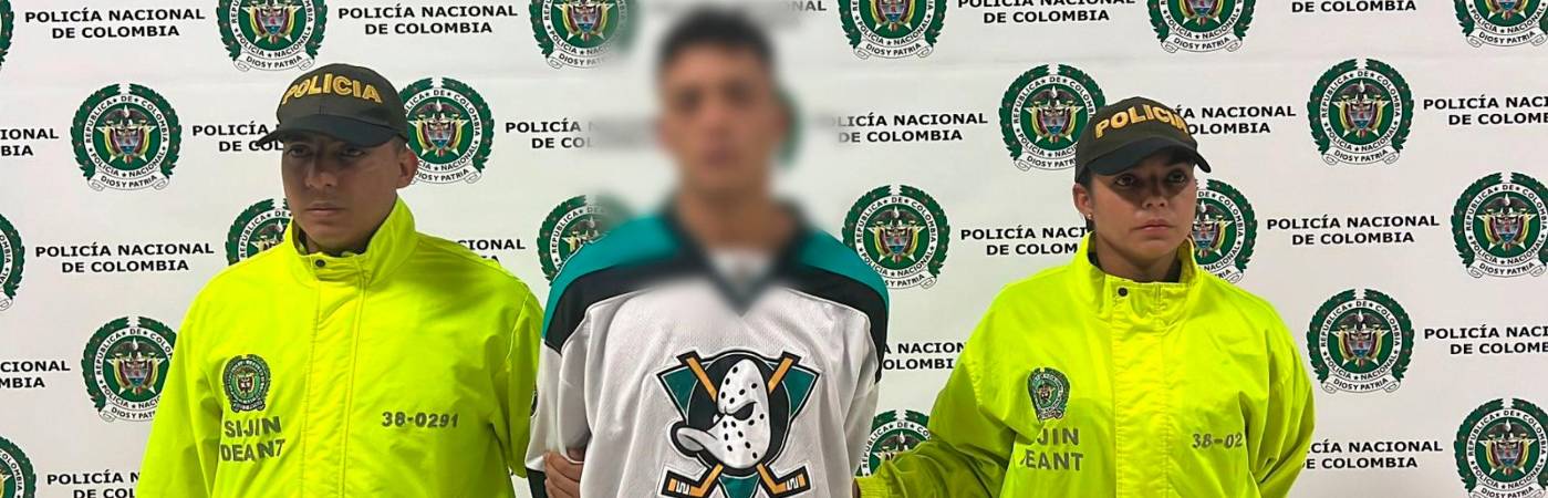 Alias Gafas tras ser capturado. /FOTO: POLICÍA NACIONAL