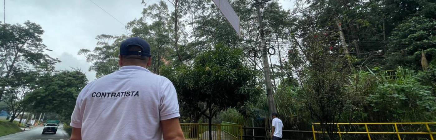 Autoridades tuvieron que tomar medidas contra la propaganda política adelantada. FOTO: ALCALDÍA DE MEDELLÍN