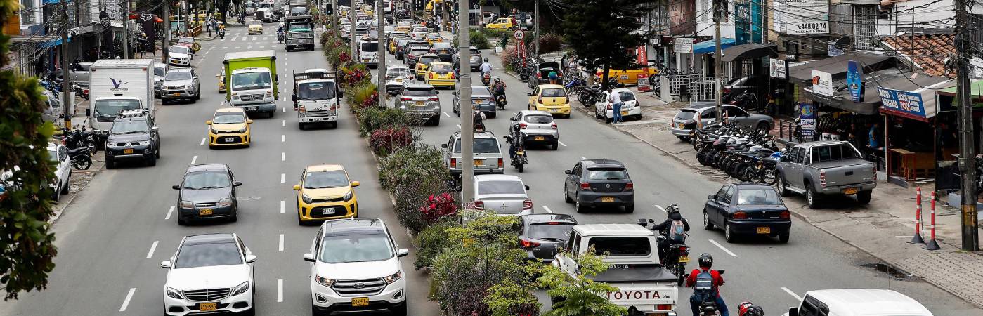 Movilidad en Medellín. FOTO: ARCHIVO - MANUEL SALDARRIAGA