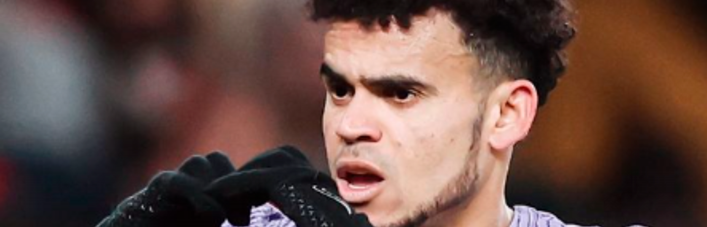 Así celebró Luis Díaz su gol ante el Arsenal / FOTO: INSTAGRAM @LIVERPOOLFC