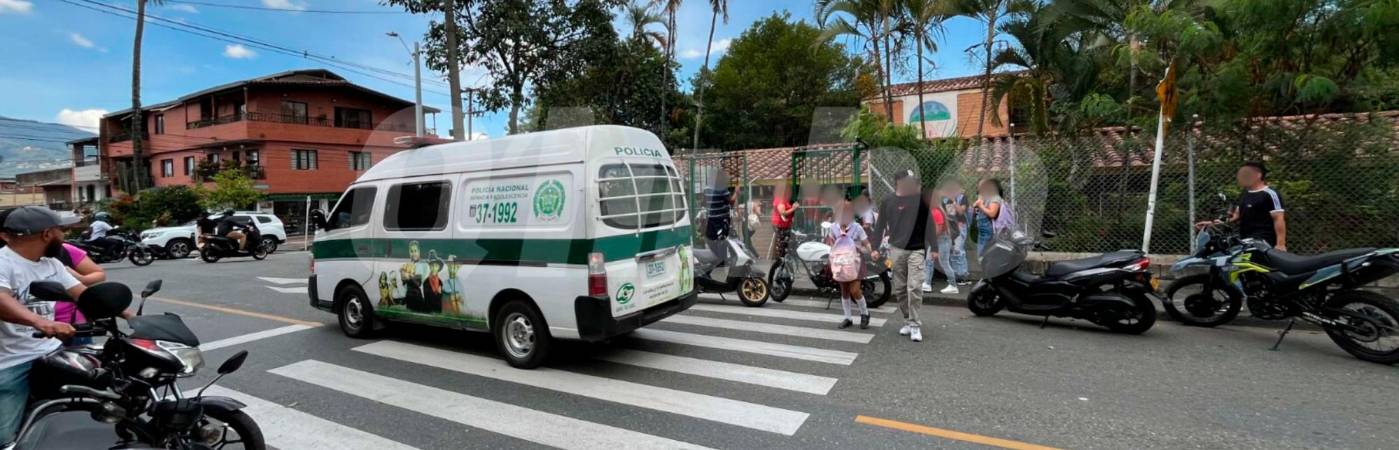 En este colegio ocurrieron los hechos. /FOTO: ANDRÉS FELIPE OSORIO GARCÍA