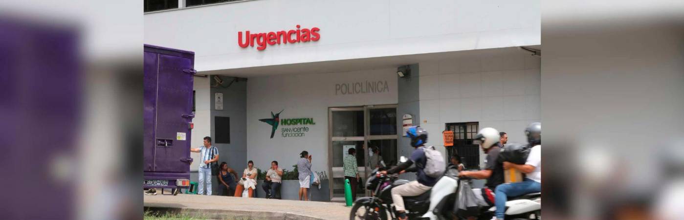 La víctima estuvo hospitalizada en el Hospital San Vicente Fundación. /FOTO: ARCHIVO