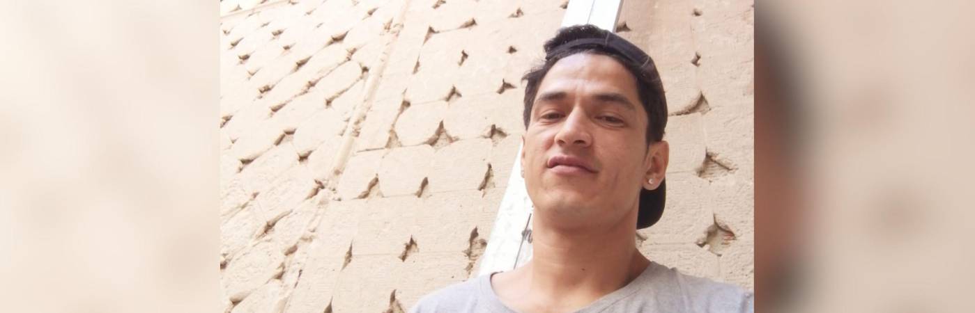 Cristofher se dedicaba a lo que le resultara en ese país. Trabajó como cocinero, en construcción y como jardinero, entre otros oficios. FOTO: CORTESÍA