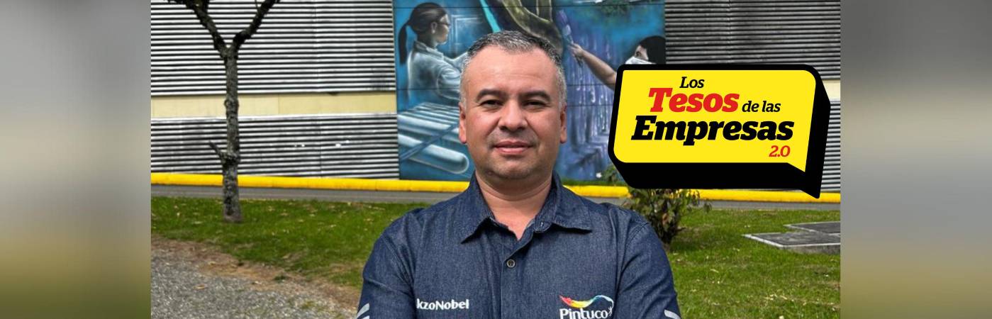 Jason quiere que su historia sirva de inspiración tanto para las personas que trabajan en Akzonobel, como para quienes camellan en otras compañías. FOTO: CORTESÍA