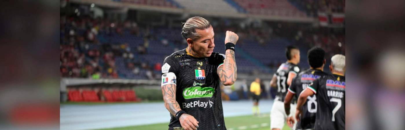 Dayro Moreno, delantero del Once Caldas. /FOTO: COLPRENSA