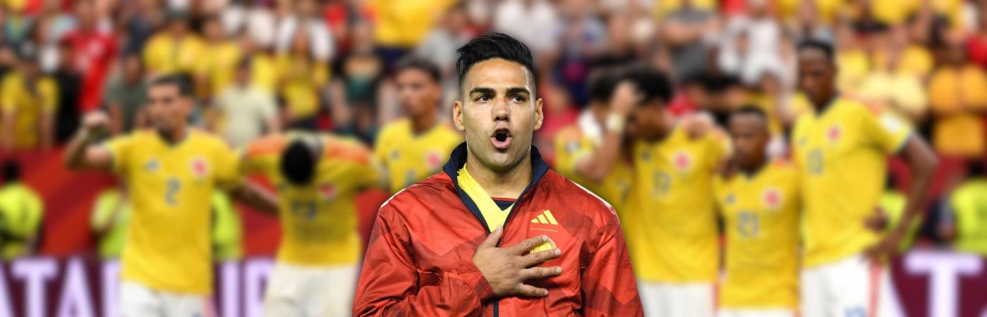 En esta edición de la Copa Mundo, Radamel Falcao estuvo convocado, pero como comentarista en un canal de televisión. FOTOS: GETTY (FONDO) E INSTAGRAM @falcao