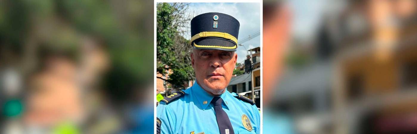 El agente de tránsito Éver Peña. /FOTO: CORTESÍA