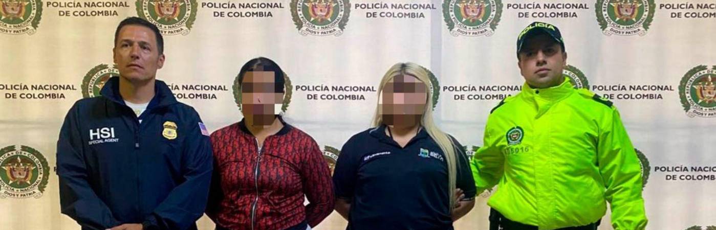 Las mujeres fueron capturadas el pasado mes de mayo tras ser señaladas de abusar de sus hijas de 8 y 10 meses de edad. FOTO: ALCALDÍA DE MEDELLÍN