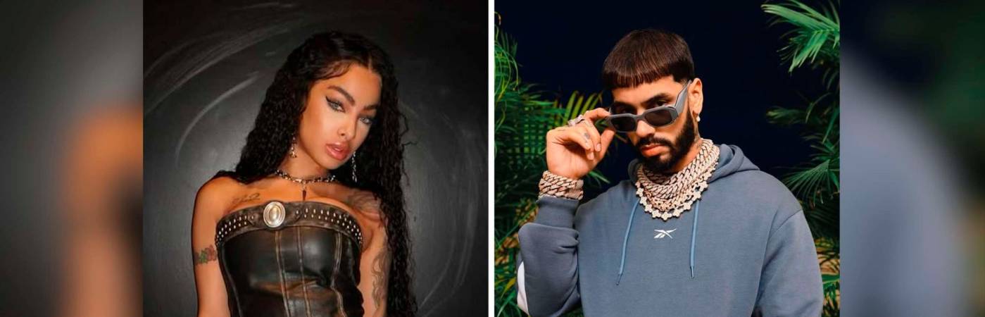 Yailin la más viral y Anuel AA. /FOTOS: INSTAGRAM @yailinlamasviral y @anuel