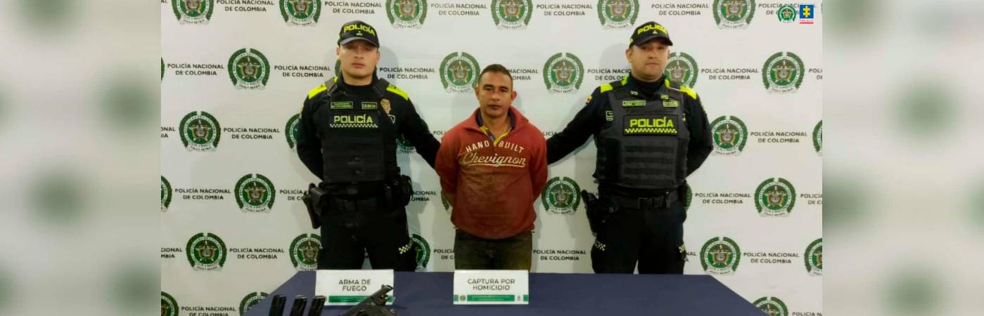 Antonio Alberto Vásquez González, de 44 años, fue capturado después del homicidio. /FOTO: CORTESÍA
