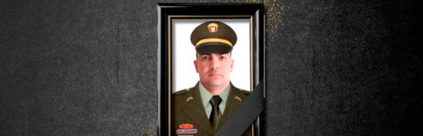 Él era el subintendente Dairo Londoño Tuesta, asesinado en Sopetrán. /FOTO: CORTESÍA