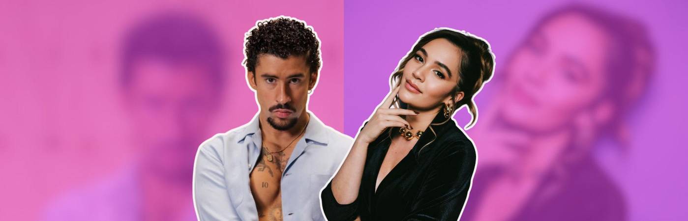 Bad Bunny y Lina Tejeiro. FOTOS: INSTAGRAM @badbunnypr - @linatejeiro