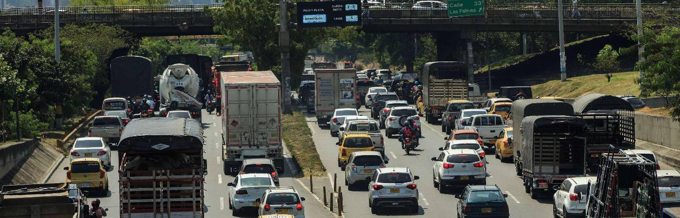 Movilidad en Medellín. FOTO: ARCHIVO