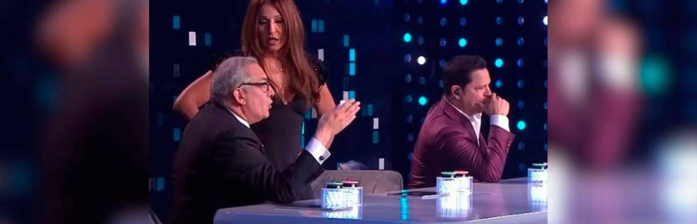 El momento del encontrón. /FOTO: CAPTURA DE VIDEO CARACOL TELEVISIÓN