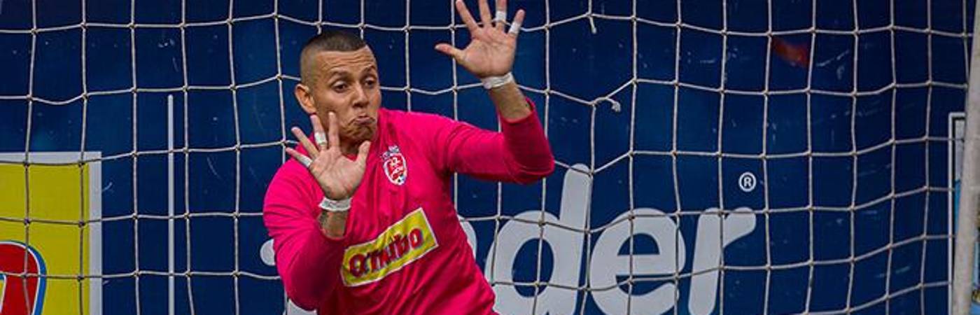 César Pérez, el arquero de Soccer 70 , la valla menos vencida de Paz en las canchas 2019. / FOTO: Q’HUBO MEDELLÍN
