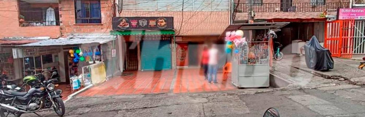 El homicidio ocurrió a las afueras de un casino en el barrio Veinte de Julio. /FOTO: ALEJANDRA MORALES RÍOS