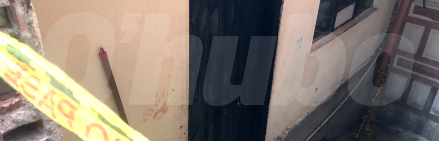 En esta casa, ubicada en lo último del callejón, fue donde José Antonio Albornoz Rivas, conocido como Pacho, fue lesionado con arma blanca. /FOTO: LAURA ROSA JIMÉNEZ V. 