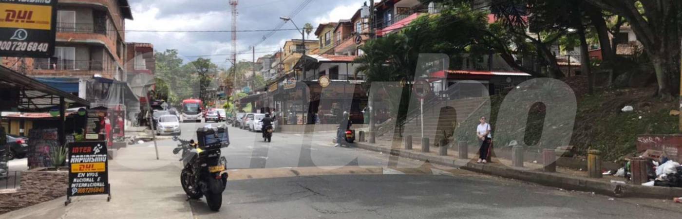 En este sector del barrio Tejelo, en Castilla, fue atacado a bala Álvaro José Soto Pacheco. /FOTO: LAURA ROSA JIMÉNEZ VALENCIA