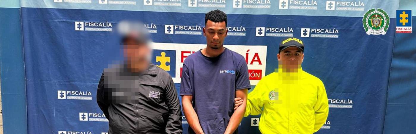 Presunto responsable del homicidio. FOTO: CORTESÍA FISCALÍA