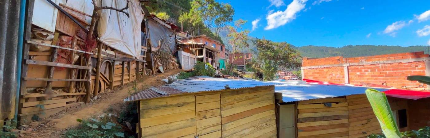 Toda está zona estaría siendo usada para el loteo ilegal. FOTO: ALCALDÍA DE MEDELLÍN