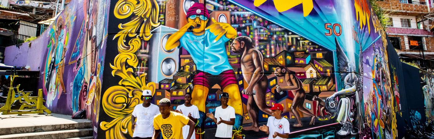 Comuna 13: referente de transformación social y urbana. / FOTO: ARCHIVO