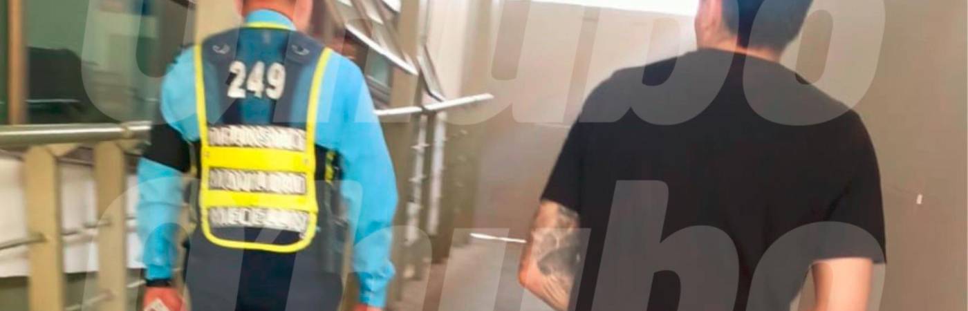 El joven fue trasladado a la Fiscalía para continuar con la investigación del caso. /FOTO: CORTESÍA