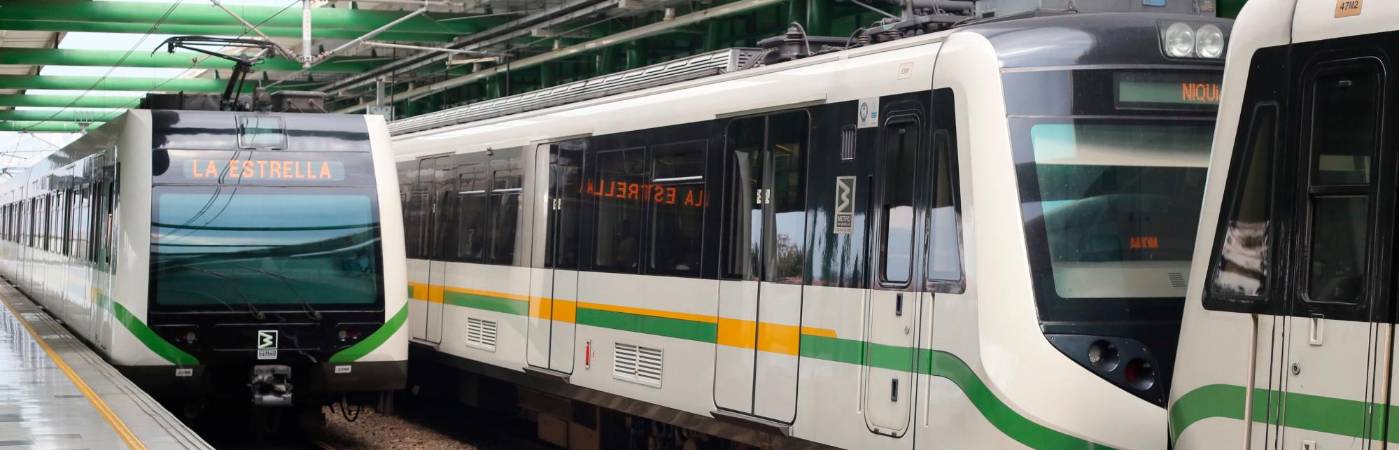 Las líneas A y B del metro serán gratuitas este domingo, 29 de octubre. /FOTO: TOMADA DE TWITTER @metrodemedellin
