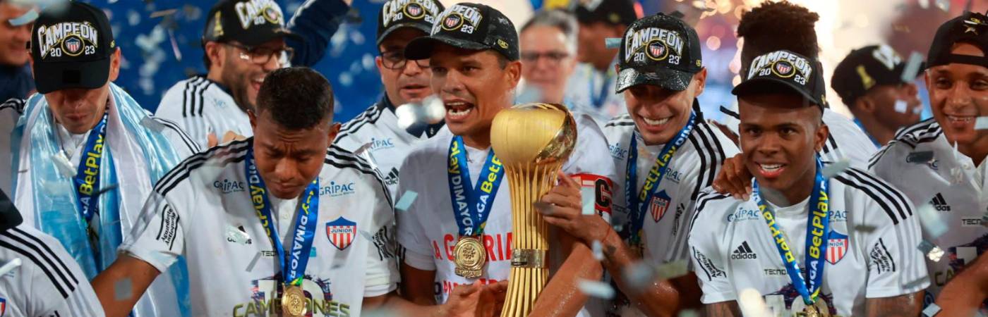 Junior campeón de la Liga BetPlay 2023-2. / FOTO: MANUEL SALDARRIAGA QUINTERO